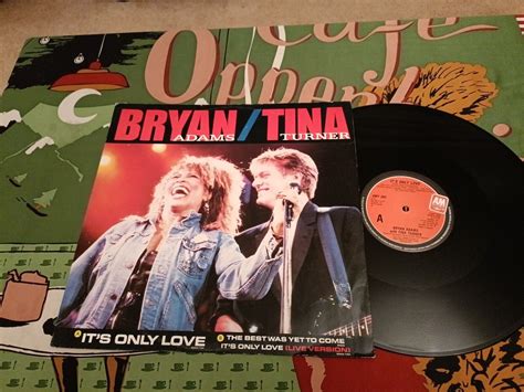 Tina Turner Bryan Adams Its Only Love Amy285 12 Vgex Box1 Ebay