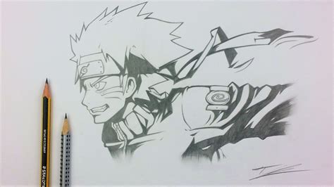 Cool Anime Drawings Naruto Pencil