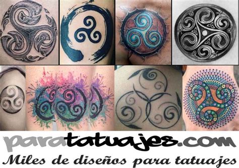 Símbolo Trisquel para tatuajes Diseños y tatuajes Para Tatuajes Tattoo designs Body art