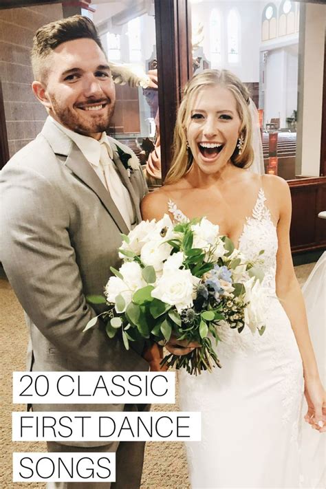 This isn't often thought of as a country song, either, but we had to include it, since it's still one of the most requested parent dance songs for weddings! 20 Classic First Dance Songs | Classic first dance songs, First dance songs, First dance wedding ...
