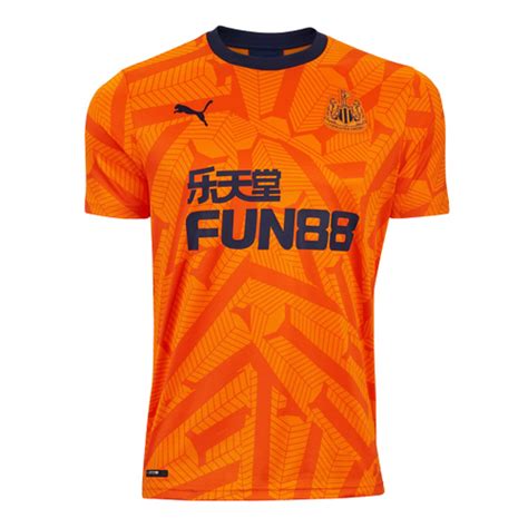 The official facebook page of newcastle united football club. 19/20 Newcastle United Third Away Orange Soccer Jerseys Shirt