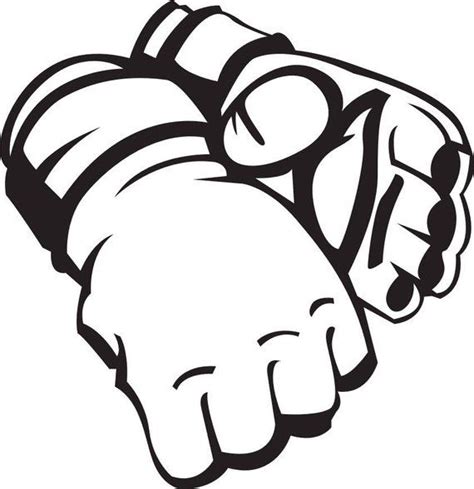 Mma Gloves Svg Mma Gloves Mma Gloves