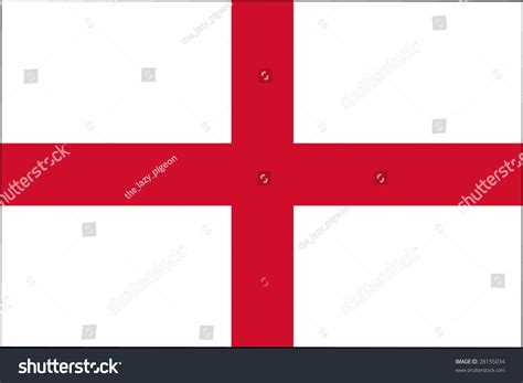 Official Flag England Stock Illustration 28155034 Shutterstock