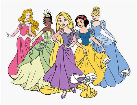 Disney Princesses Clip Art Disney Princesses Clipart Hd Png Download