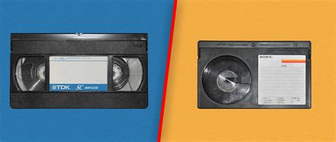 Vhs Vs Betamax The Difference Between These Two Formats Zoopy