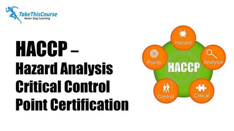 Haccp Hazard Analysis Critical Control Point Certification