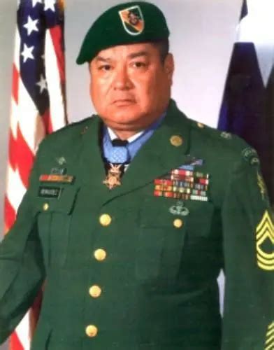 Vietnam War Us Army Mst Sgt Benavidez Medal Of Honor Grainey Glossy