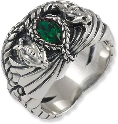 Lord Of The Rings Sterling Silver Barahirs Aragon Ring Uk