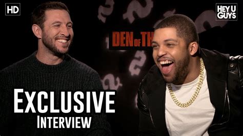 Pablo Schreiber And Oshea Jackson Jr Den Of Thieves Exclusive