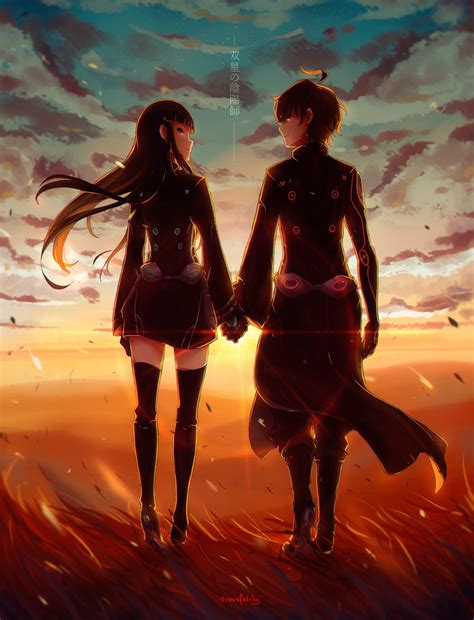 Want to discover art related to sousei_no_onmyouji? Sousei no onmyouji / Rokuro Enmado, Benio Adashino ...