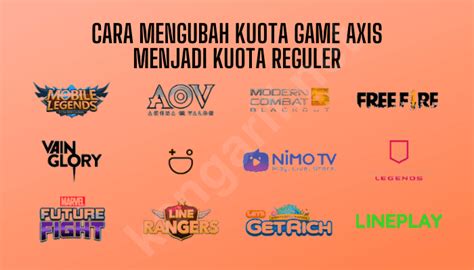 3 Cara Mengubah Kuota Game Axis Menjadi Kuota Reguler ...