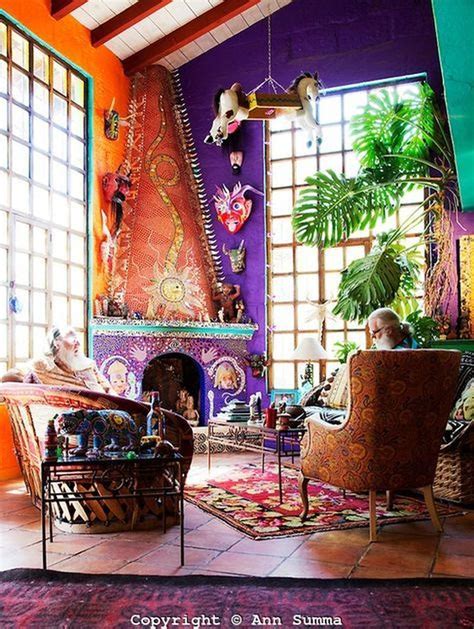 35 Charming Boho Living Room Decorating Ideas With Gypsy