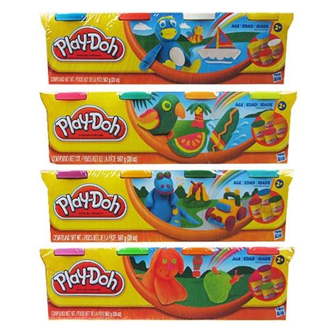 Play Doh Classic 4 Pack Set Hasbro Play Doh Creative Toys At