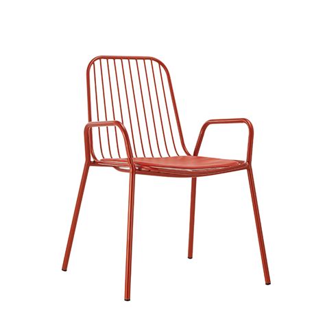 This furniture is equipped with a durable powder coat finish and thick plastic glides. Stacking Metal Chair 5012B | bzmaka