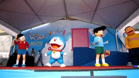 Doraemon And Friends Dancing At Doraemon World 2012 Genting Highland