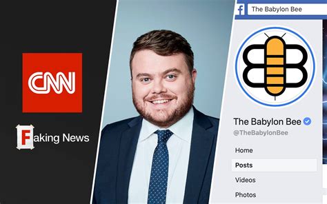 Cnn Journalist Complains After Satire Website ‘the Babylon Bee Beats