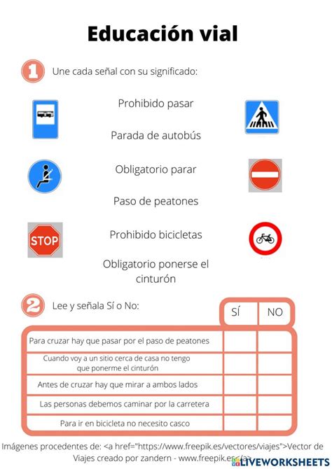 Actividad interactiva de Educación vial para Grade 2 Puedes hacer los