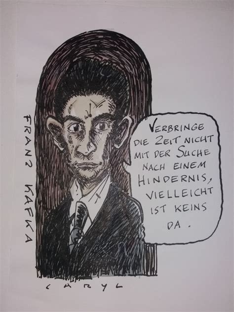 Franz Kafka By Caryl Strzelecki Original Illustration