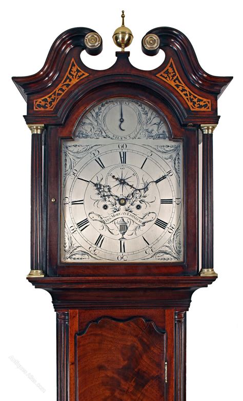 Antiques Atlas Georgian Longcase Clock By Morgan Of Edinburgh