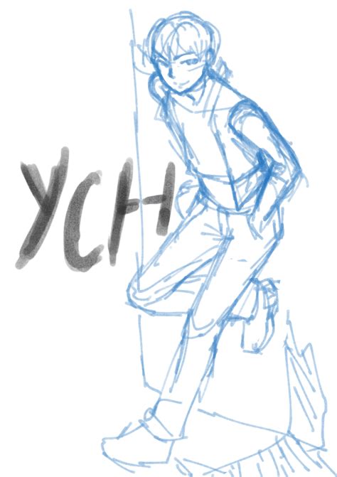 Closed Ych Lean On Wall Hands On Pocket Pose By G H A E L On Deviantart