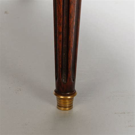 Check spelling or type a new query. Small Round Wood Side Table with Brass Gallery and White ...
