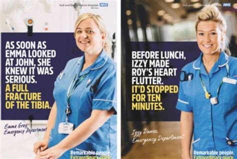 sexist nurse advert blasted after being published by mistake bbc newsbeat