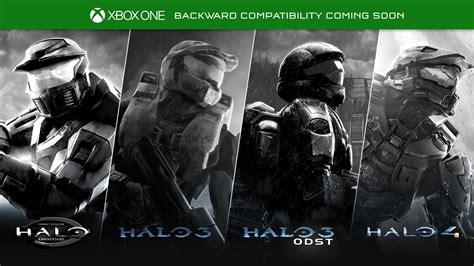 Halo Ce Anniversary Halo 3 Halo 3 Odst And Halo 4 All Set To Go Backwards Compatible On Xbox
