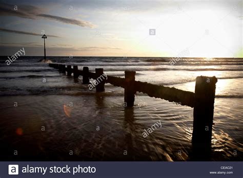 Seascape At Barmouth During Sunset Stock Photo Alamy