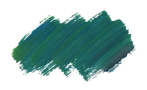 Green Paint Stroke Png