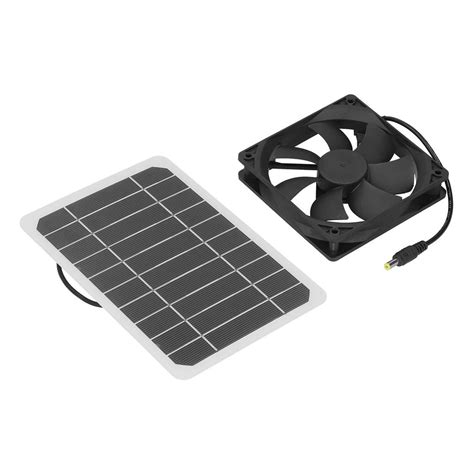 Buy 6w Solar Panel With Cooling Fan Mini Ventilator Solar Powered