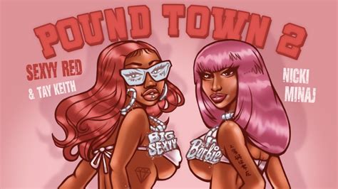 The Female Rap Room On Twitter Sexyyred314 And Nickiminajs “pound Town 2” Is The 1 Most