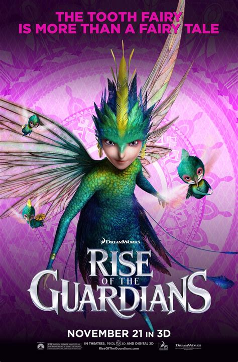 New Rise Of The Guardians Character Posters Filmofilia