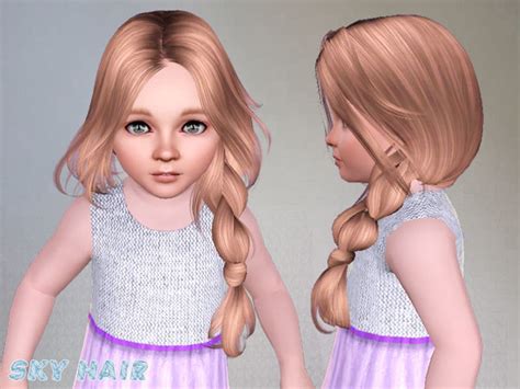 The Sims Resource Skysims Hair Toddler 250 Po