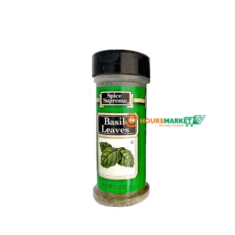 Spice Supreme Basil Leaf 28g • 24 Hours Market Lagos Nigeria