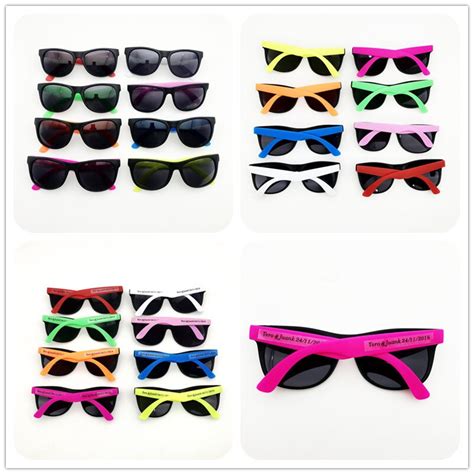 48 Pairslot Customize Party Sunglasses Wholesale Unisex 80s Retro