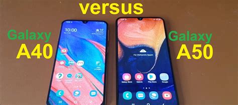 You can choose between three colour variants for each handset, and they are for selfies, the a30 sports a 16mp f/2.0 selfie shooter. Samsung Galaxy A40 versus A50 - Lohnt sich das in 2020 ...