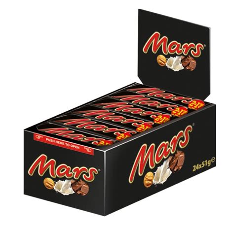 Mars Chocolate Bars 51g X Pack Of 24 Fakher Al Shaab
