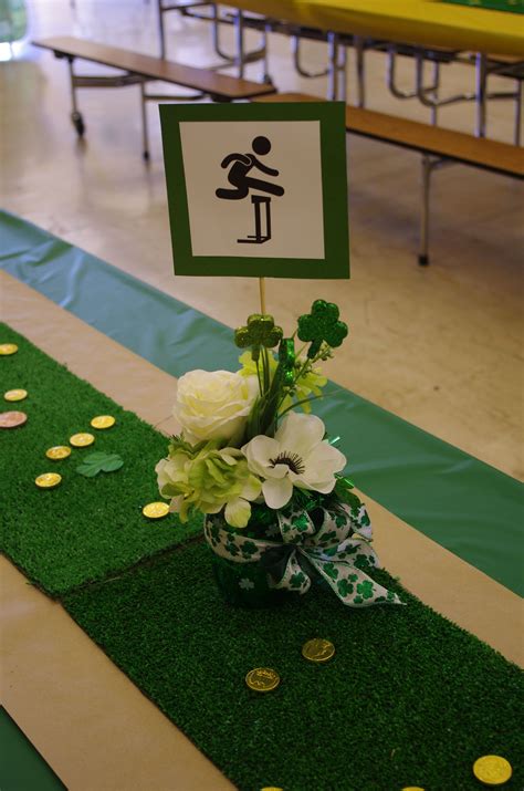 Track cycling is a bicycle racing sport usually held on specially built banked tracks or velodromes using track bicycles. Track and FIeld Banquet centerpieces. Floral centerpieces ...
