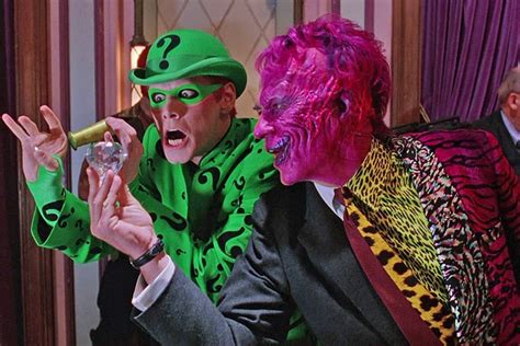 The Riddler And Two Face In Batman Forever 1995 Directed By Joel