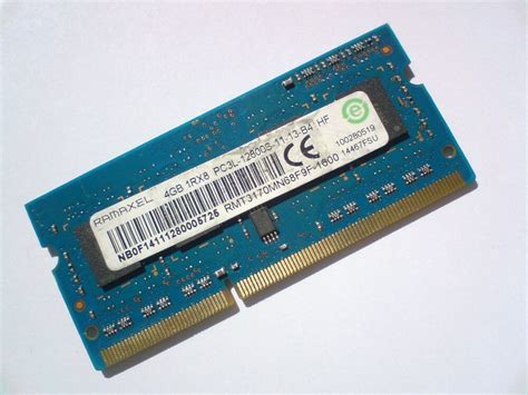 8gb of ram is the sweet spot for the majority of users, providing enough ram for virtually all productivity tasks and less demanding games. 4GB DDR3L-1600 PC3L-12800 1600Mhz RAMAXEL RMT3170MN68F9F ...