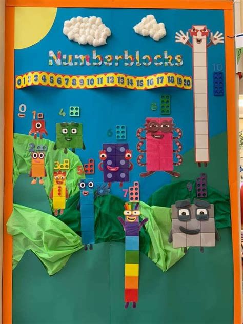 Pin By Charlotte Wise On Numberblocks Maths Display Classroom