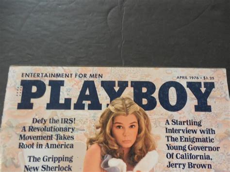 Playboy Apr 1976 Ursula Andress Nude Jerry Brown Thankfully Not Nude