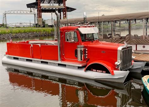 Petertoon This Peterbilt Big Rig Pontoon Boat Is Ready To Party The