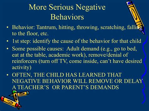 Ppt What Causes Negative Behaviors And What To Do About Them