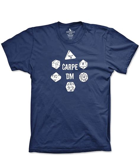 2019 Hot Sale Fashion Carpe Dm Shirt Funny Carpe Diem Parody Shirt Dice Shirt Holiday Gamer T