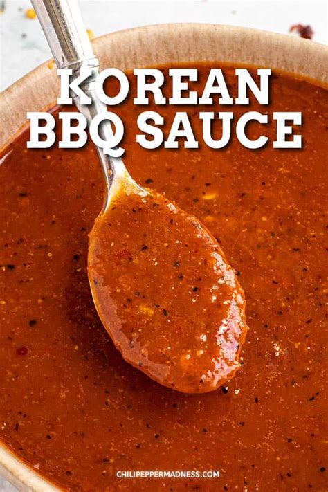 Sweet And Spicy Bbq Sauce Recipe Korean Bbq Recipe Homemade Bbq Sauce Recipe Tangy Bbq Sauce