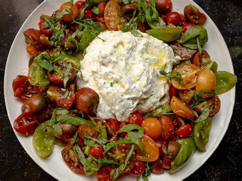 Последние твиты от ina garten (@inagarten). Heirloom Tomatoes with Herbed Ricotta Recipe | Ina Garten ...
