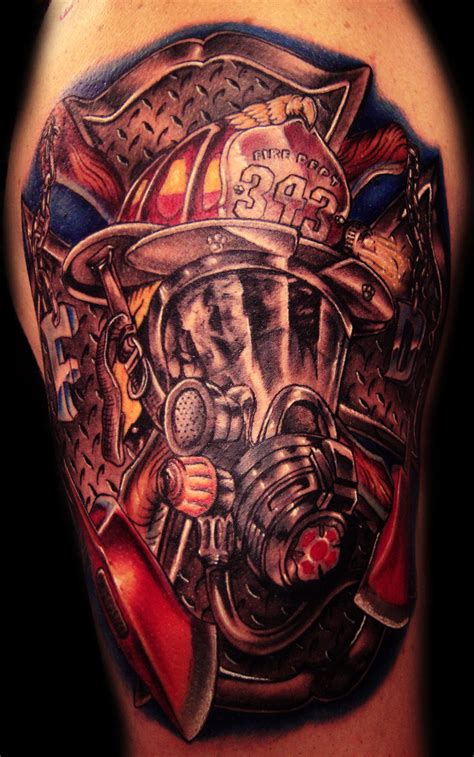 Full sleeve tattoo designs refer to ink design of tattoos done on the arms or legs, which cover the entire area similar to a sleeve of a shirt. Firefighter Tattoos Designs, Ideas and Meaning | Tattoos ...