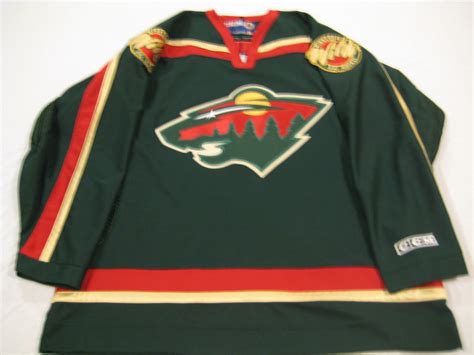 Sign in to leave a comment. Bmac's Jerseys: Minnesota Wild 00-07 Green Jersey