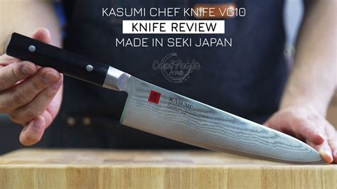 Kasumi Chefs Knife Vg10 Review 240mm Made In Seki Japan Chefpanko